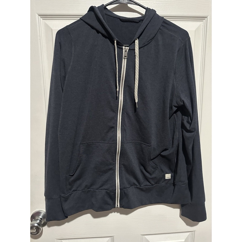 Vuori Women's Halo Performance 2.0 Hoodie Dark Heather Womens M